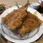 みなと食堂 - アジフライ（アップ）