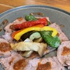 マザームーンカフェ - グリルしたカラフルなお野菜いっぱい