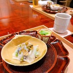 京料理かねき - ほたるいかの和物、ヌタ