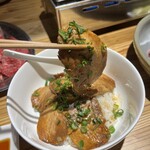 Yakiniku Horumon Masachan - 炙りチャーシュー丼