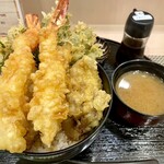 白花咲々 - 上天丼