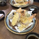 奥信州 - 天ぷら盛り合わせ