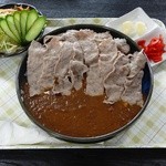 てっぱん・なべ 健吉 - 牛しゃぶカレー　980円