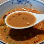クロモリ - 担々温麺のスープ