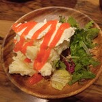 Fissha Manzu Buzu - チーズと明太子のポテトサラダ