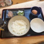 Tsukinoya - 卵かけご飯セット