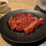 炭火焼肉・ほるもん こち家 - 並カルビ　1000円。
