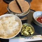 めし処 いなか家 大地 - もつ煮定食　850円