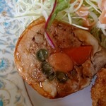 Kyoumachi Kuroketto Famiri - 野菜とウインナーの鶏肉巻き