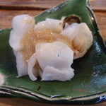 鮨 笹元 - 烏賊の炙り