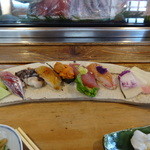 鮨 笹元 - 地魚の握り