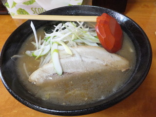 麺家 元、 - 味噌らぁめん　５００円　【　２０１４年２月　】