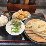 はまもと - かしわ天定食