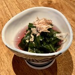 しおて - 金時草のおひたし550円