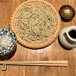 しおて - もりそば830円、 わさび50円