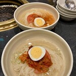 焼肉 鶯谷園 - シメの冷麺