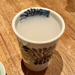 しおて - そば焼酎そば湯割り660円