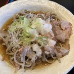 エスカルゴ - おろし蕎麦 600円