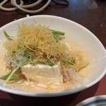 梅の花 - 豆腐サラダ　アップ
