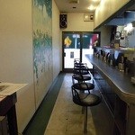 一寸法師 - 店内カウンター席