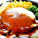 和魂洋食 朋 - 料理写真:■とろ～りとしたチーズハンバーグ♪