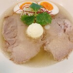 貝と地鶏だしのらぁ麺 ちょろ - 