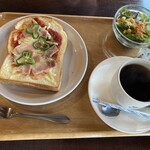 和田珈琲店 季楽 - ピザトースト