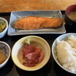 和鮮 しんま - 銀鮭塩焼き定食