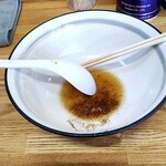 煮干し中華そば 元翔 - 旨かったぁ〜!完飲です!