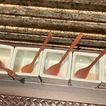 天麩羅 巽 - 5種類の塩