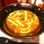 京のカレーうどん 味味香 - 京揚げきつねカレーうどん