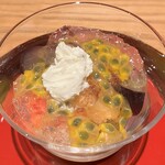 天麩羅 巽 - 柑橘を中心としたフルーツ寄せ