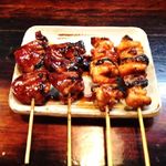 Yakitori No Chiyuubei - 当店オススメの二種です☆