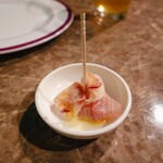 MONK - ブリと大根のマリネ（お通し）