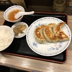 開楽 - 餃子定食（3個）税込950円