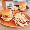 グレイビーバーガー - アボカドチーズバーガー ポテトドリンクセット