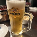 もみだれ焼肉獅子楼 - もう少し浄らいましょう　更に美味しくなるために
