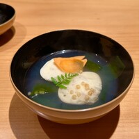 華丸吉日 - 新わかめと蛤の真薯