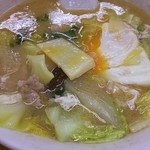 石狩亭 - 寒い夜だから…名物トンジル♡具だくさんやし、温まるわー(≡^∇^≡)