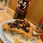 立呑み晩杯屋 - どろソース、美味しい！