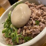 横浜家系ラーメン 麺家 福増 - 無限マヨ丼(マヨかける前)300円
