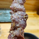 焼き鳥 ばかちん - やっぱりハツですよ