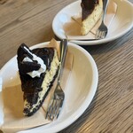 STREAMER COFFEE COMPANY TONDABAYASHI DINER - オレオチーズケーキ、ベイクドチーズケーキ