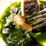 Re：Journal - Pesce：鰆のロースト/春の野菜 緑のソース