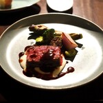 Re：Journal - Carne：黒毛和牛特選部位のグリエ/旬の三浦野菜を添えて 赤ワインソース
