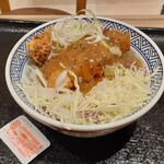 Yoshinoya - ねぎ塩から揚げ丼（並盛）