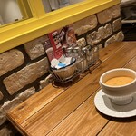 CREPERIE ALCYON TEA TABLE CAFE - 