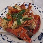 Fook Yuen Seafood Restaurant - ロブスター（生姜葱炒め）