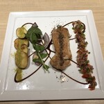 be-kari-resutoransammaruku - 若鶏のグリルフレッシュ野菜のビネグレットソース：１３０９円 