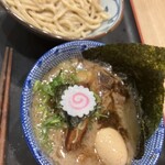 San chikuju - 特製濃厚豚骨魚介つけ麺